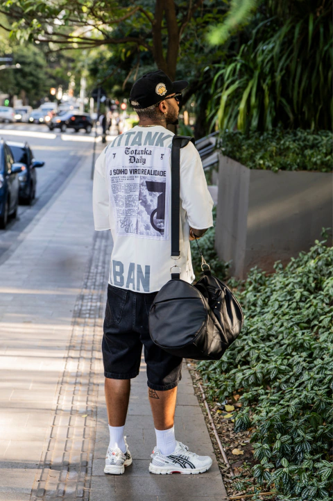 Camiseta Oversized 5 Daily OffWhite