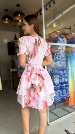 Vestido Lastex manga 5 - comprar online