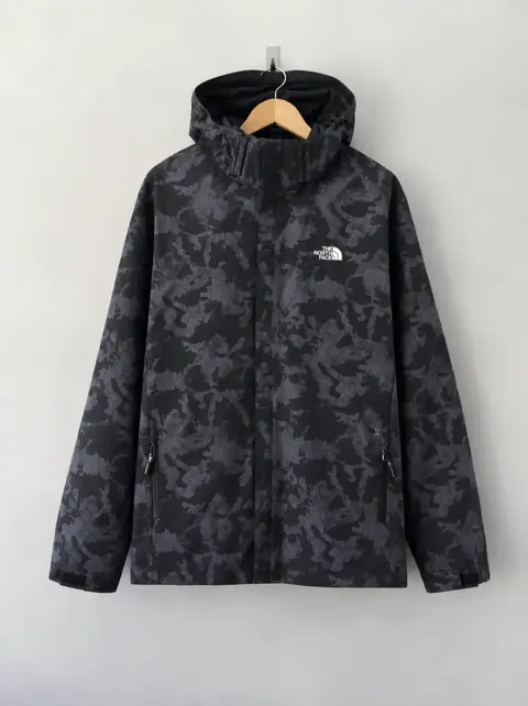 Corta Vento The North Face - Camuflagem Preto / Cinza