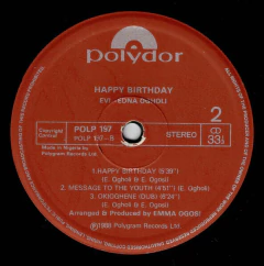 Evi-Edna Ogholi – Happy Birthday - comprar online