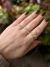 Anel Sublime Cravejado em Zircônias Folheado em Ouro 18K - comprar online