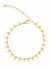 Pulseira com Medalinhas Dourada Folheada