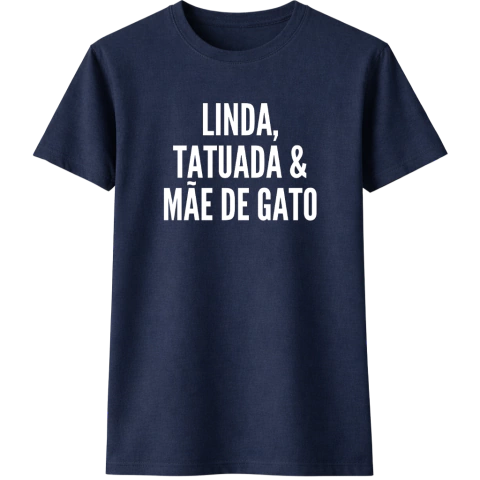 LINDA, TATUADA E MÃE DE GATO - loja online