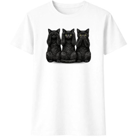 TRÊS GATOS SÁBIOS - Evil Cat