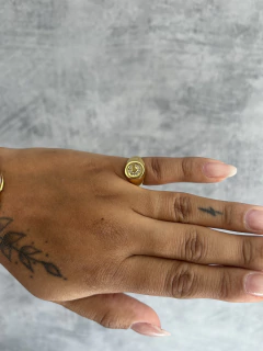 DEDEIRA DE LETRA BANHADA A OURO - DOURATTA OURO