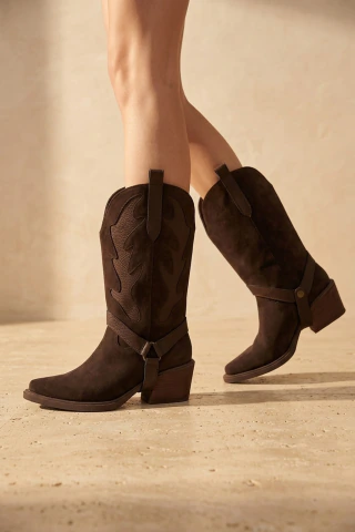 Botas Greta desmontables 2 en 1 - Chocolate