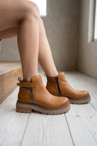 Botas Jenn - Camel