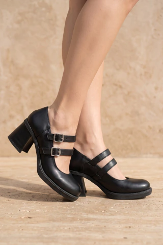 Zapatos Olympia - Negro