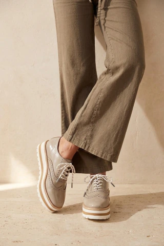 Zapatos Fiama - Charol Natural