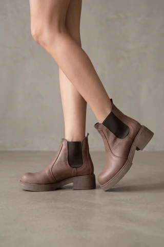 Botas Lisa Chocolate
