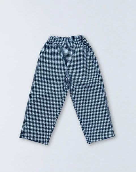 Pantalón Cuadros Azul