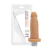 Prótese em Cyber Skin® 6 - 14,5x4cm com vibrador multivelocidade