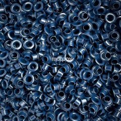 Ilhós de Metal N°51 Azul Marinho para Artesanato com 500un