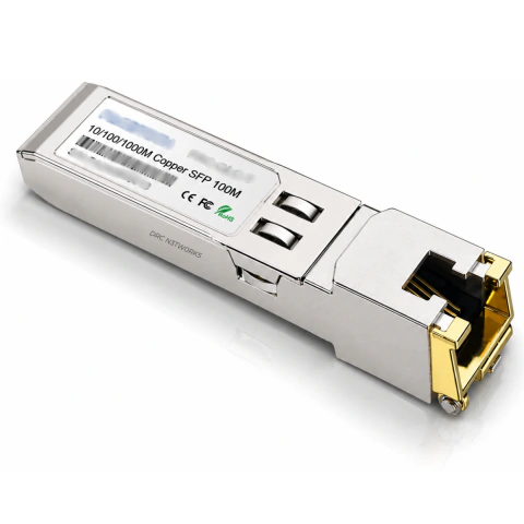 Modulo Gbic Eletrico Giga Sfp-ge-t Sfp+ Copper Rj45 Compativel Mikrotik S-rj01