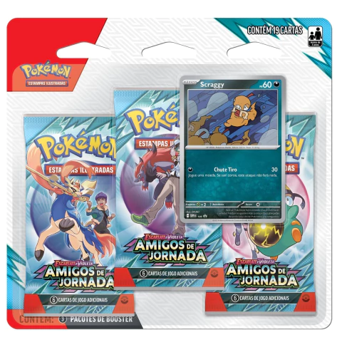 Blister Triplo Amigos de Jornada Scraggy - comprar online