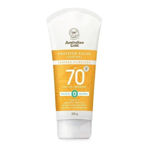 Protetor Solar Corporal Australian Gold Alta Proteção FPS 70 200g