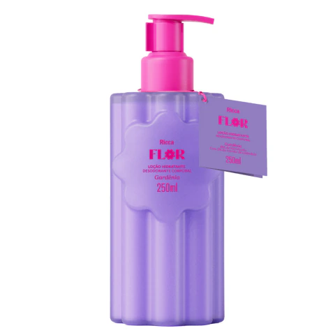 Loção Hidratante Corporal Ricca Flor Gardênia 250ml