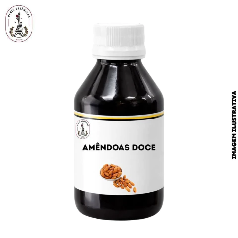 Óleo Vegetal Amêndoas Doce 100ml - Uso Cosmético
