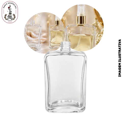 Vidro Conect Cristal 100ml - Rosca 18/410 (UN)