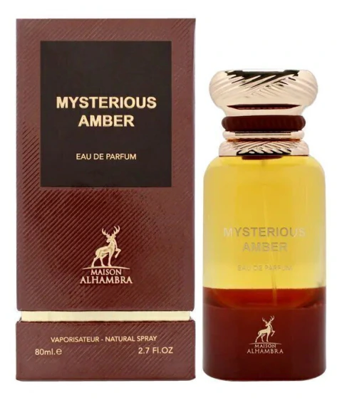 Maison Alhambra MYSTERIOUS AMBER EDP 80ML