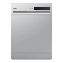 Lava Louças Philco 14 Serviços Painel Digital PLL14A Inox