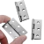 Kit 3 Dobradiça Inox Pequena, Não Enferruja 4,5cm - Facil Negocio