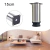 Pé Para Móveis Redondo Aço Inox 15cm Regulável - 1 Un - loja online