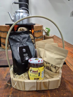 Cesta Cafezinho Mineiro (Prata)