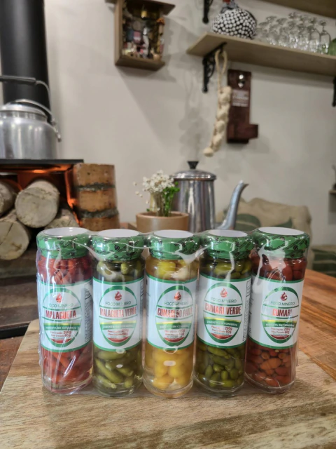 Kit de Pimenta em Conserva 5 unidades (200g)
