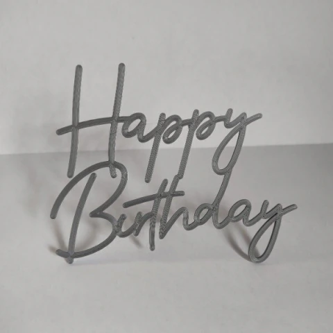 Topper Frontal Happy Birthday - comprar online