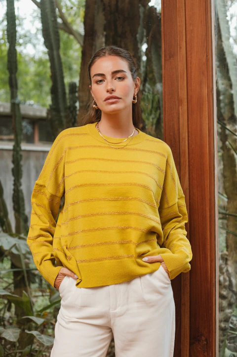 5256-OFERTA LYCRA-SWEATER CON LUREX