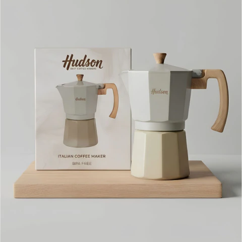 Cafetera de Aluminio Tipo Italiana Harmony - Hudson - comprar online