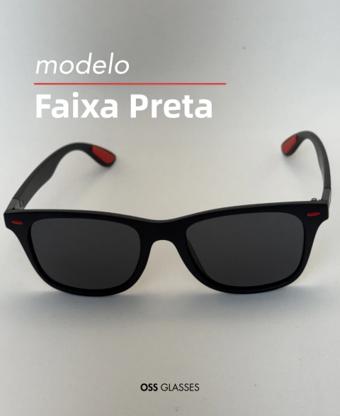 ÓCULOS FAIXA PRETA