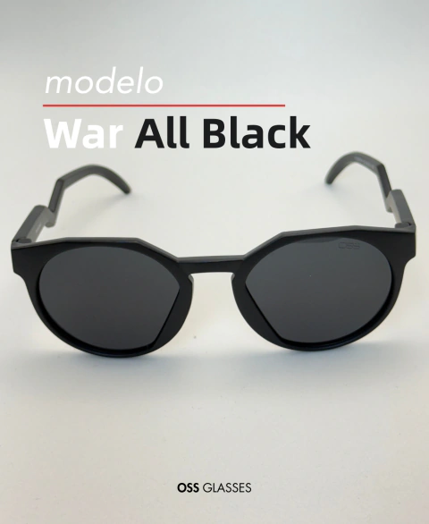 Óculos War All Black