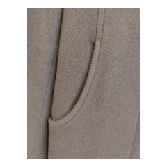Imagen de Tapado Mujer Portsaid Marrón Chocolate Cuello Tejido T.XS