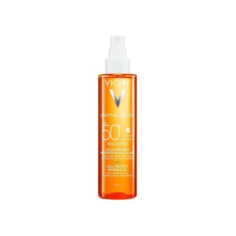 VICHY SOLEIL OIL SPRAY CORPORAL F50 200 ml - comprar online