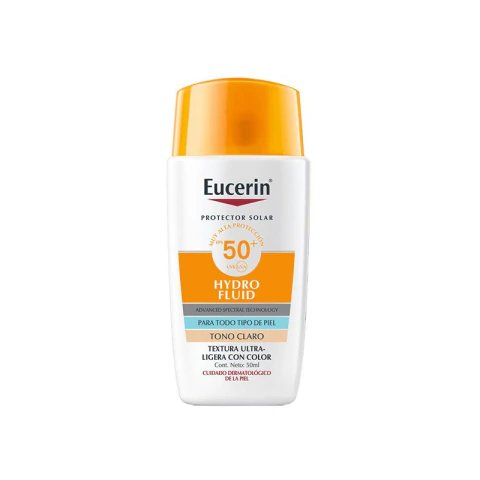 EUCERIN HYDRO FLUIDO TONO CLARO F50 PROTECTOR SOLAR 50 ml