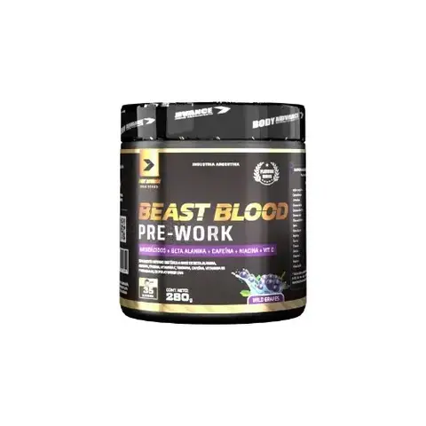 Beast Blood Pre Work 280g Body Advance Varios Sabores