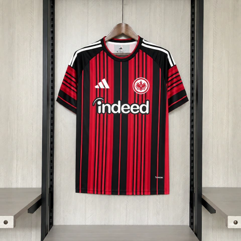 Camisa Frankfurt I 26/27 - Torcedor Nike Masculina - Vermelha com detalhes em preto
