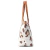 BOLSO PLAYERO SUMMER EDIT ANIMAL PRINT VR2 41069 BLANCO Y NEGRO en internet