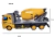 CAMION MEZCLADORA A RADIO CONTROL GO SPEED COD 55129 - JUGUETERIA EL GATO CON BOTAS