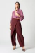 Calça modelo balloon Alfaiataria - Trimix - Donna Chik