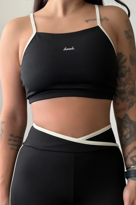 Top Duo Preto - comprar online