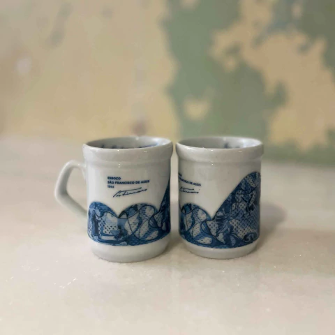 Caneca Portinari: Coleção Azulejo