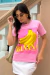 T-shirt Tradicional Estampada Banana