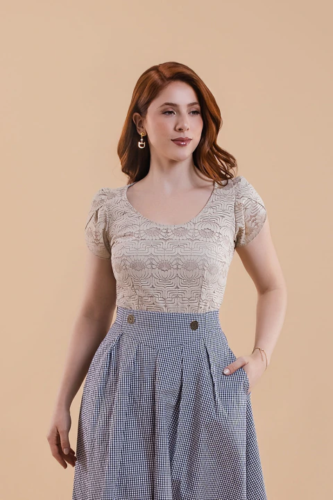 BLUSA MADAME MORRIBLE - QUAKER