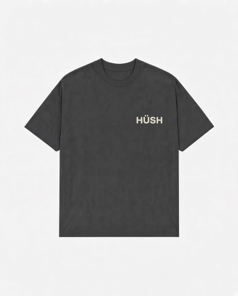 Remera Basic Charcoal Grey