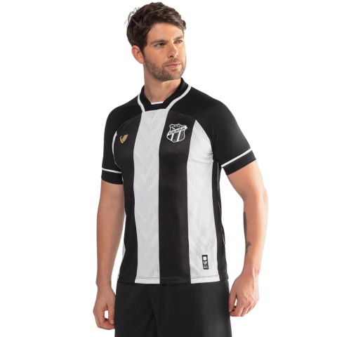 Camisa Vozão I 2025/26 Torcedor Masculino - Preto e Branco - comprar online