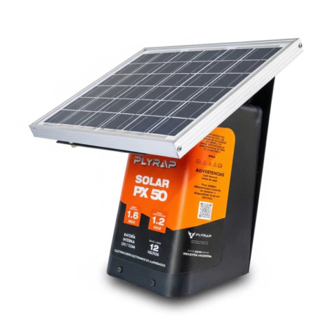 Boyero eléctrico solar 50 km · 1,2 J · con batería