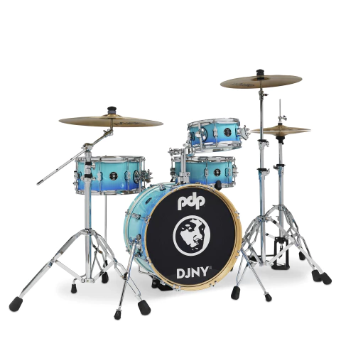 New Yorker Daru Jones Shell Pack Bateria 4 cpos 10" 14" 18" 13" x 7" - Blue Fade - comprar online
